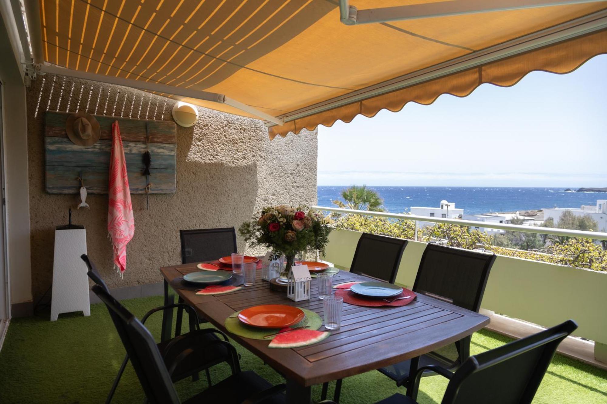 Vistas Al Mar Junto A La Playa 2D Apartment Порис де Абона Екстериор снимка